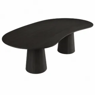 Mesa de Jantar Arco · Ébano · 2.50m x 1.30m