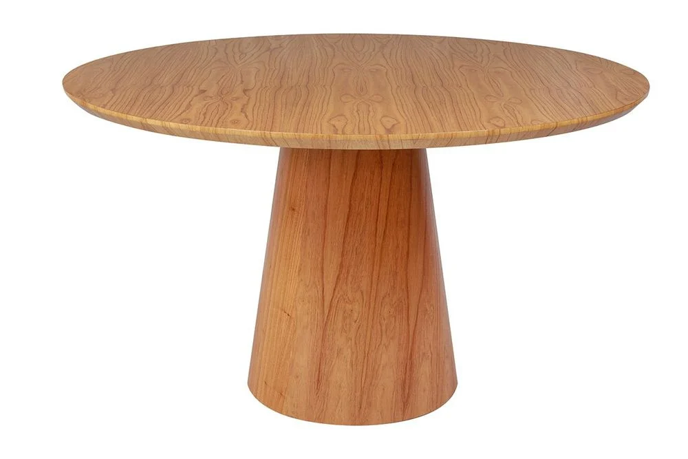 Mesa de Jantar Paris redonda 130 cm em cinamomo - vista principal