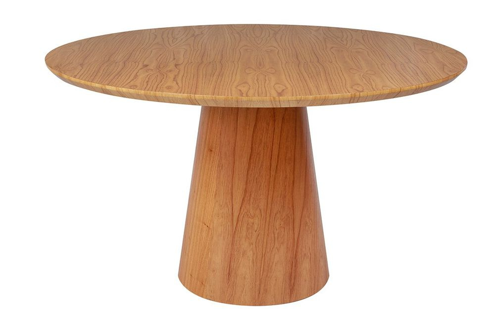 Mesa de Jantar Paris redonda 130 cm em cinamomo - vista principal