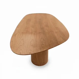 Mesa de Jantar Ohio — Orgânica Madeira Maciça Amêndoa 2m 6 Lugares, imagem 3 da galeria