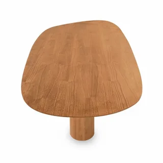 Mesa de Jantar Ohio — Orgânica Madeira Maciça Amêndoa 2m 6 Lugares, imagem 4 da galeria